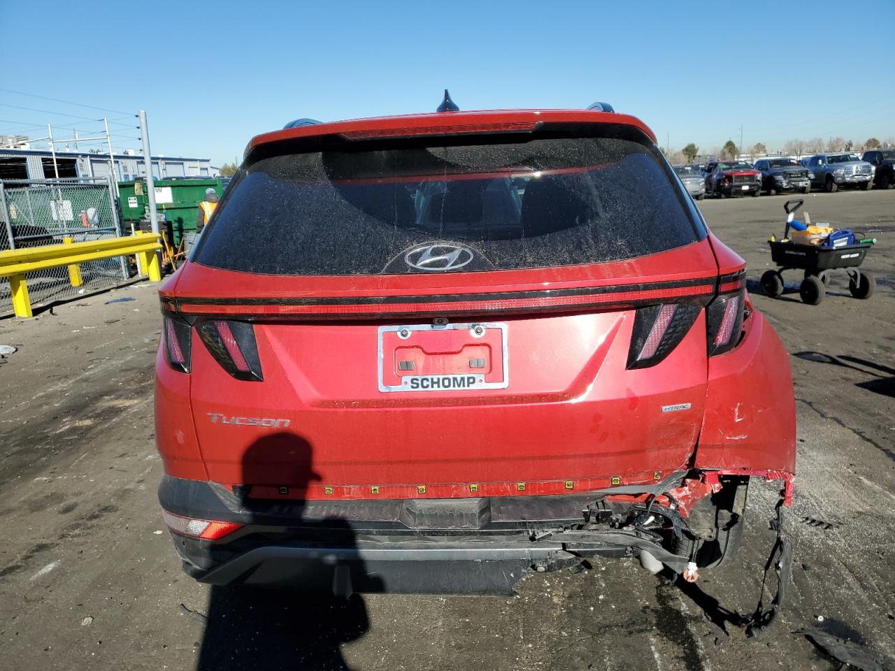 2023 HYUNDAI TUCSON LIMITED VIN:5NMJECAE3PH161972