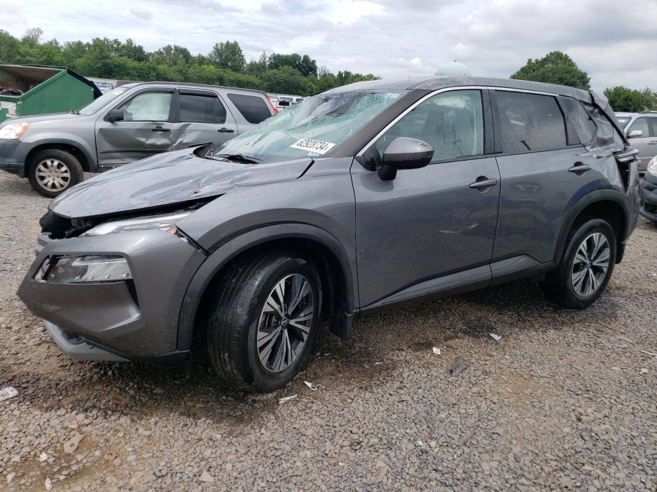 2022 NISSAN ROGUE SV VIN:5N1BT3BB4NC679501