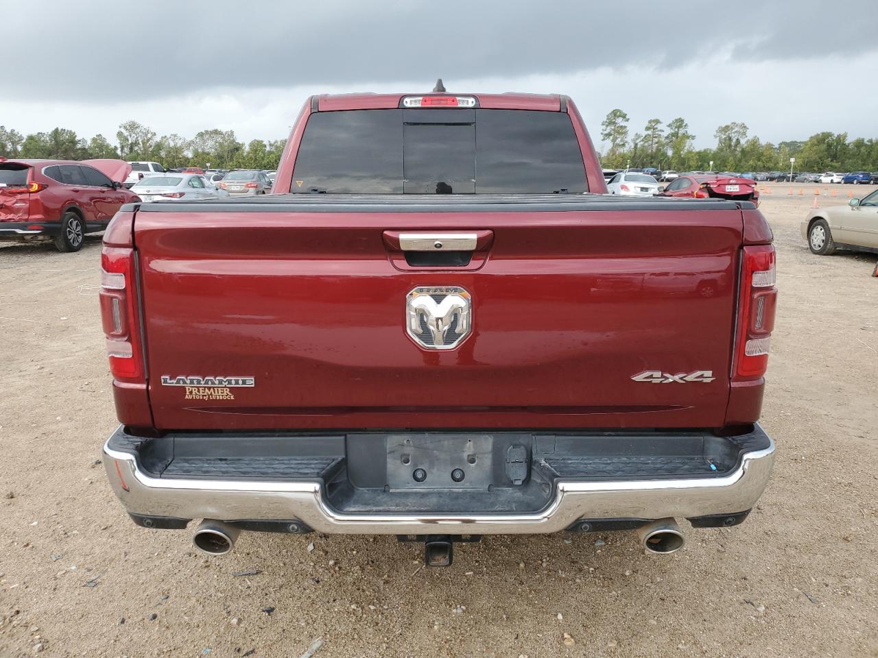 2022 RAM 1500 LARAMIE VIN:1C6SRFJT9NN208390