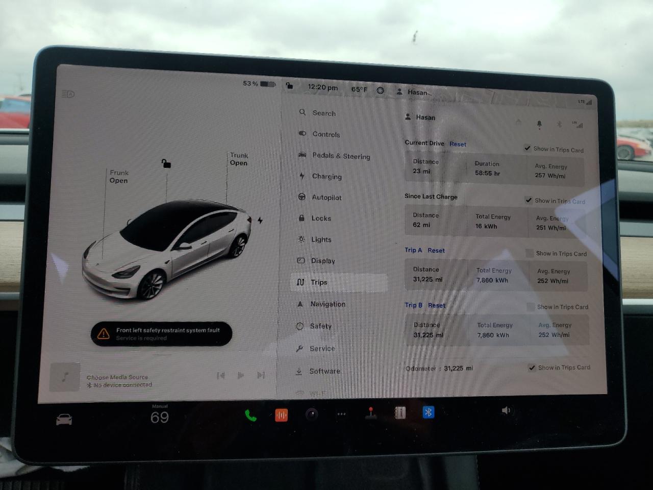 2022 TESLA MODEL 3  VIN:5YJ3E1EB6NF208391