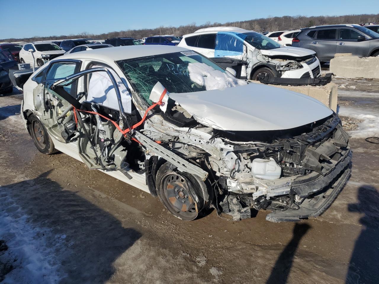2022 HONDA CIVIC LX VIN:2HGFE2F24NH505446