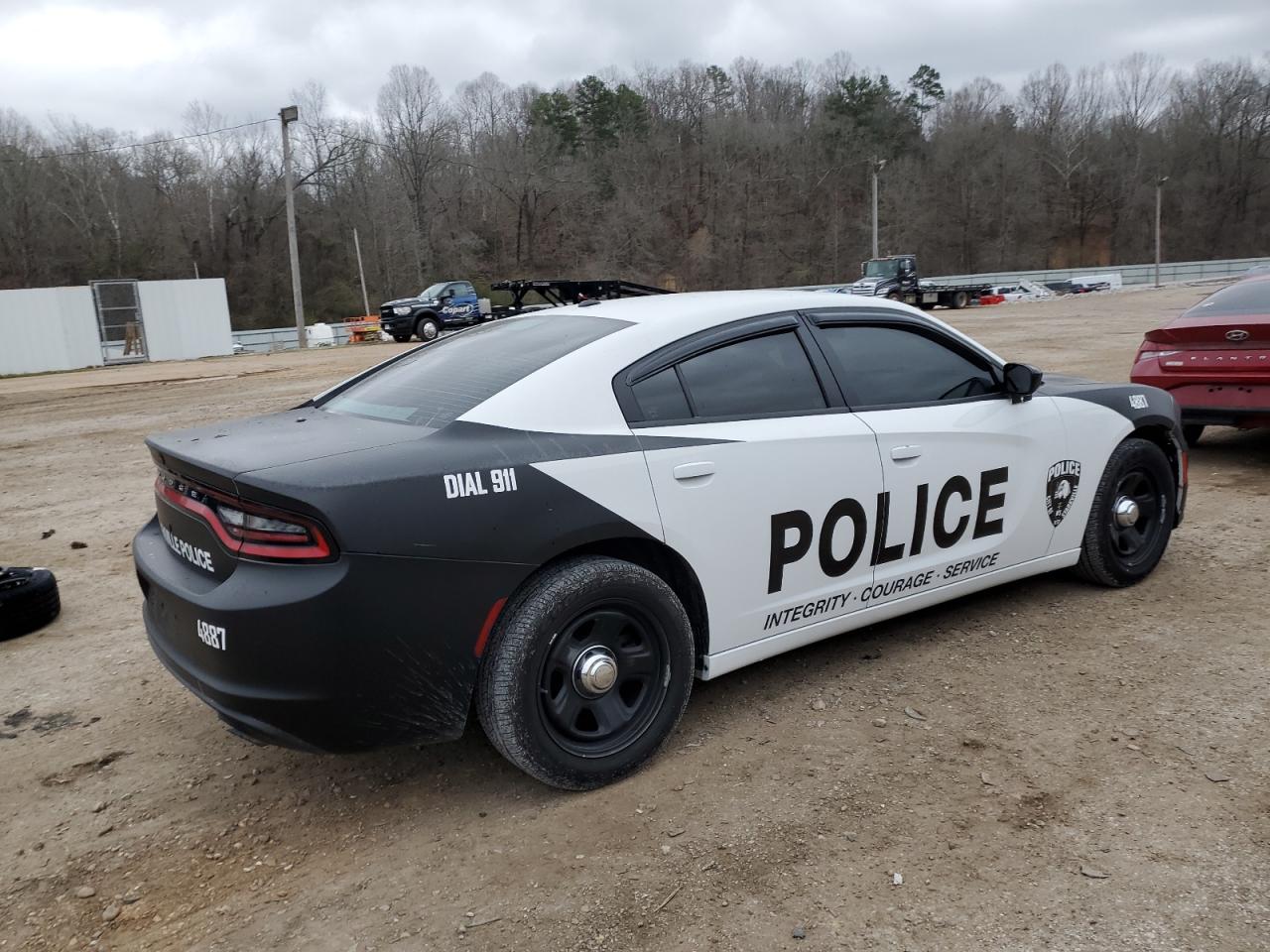 2023 DODGE CHARGER POLICE VIN:2C3CDXAT8PH544887