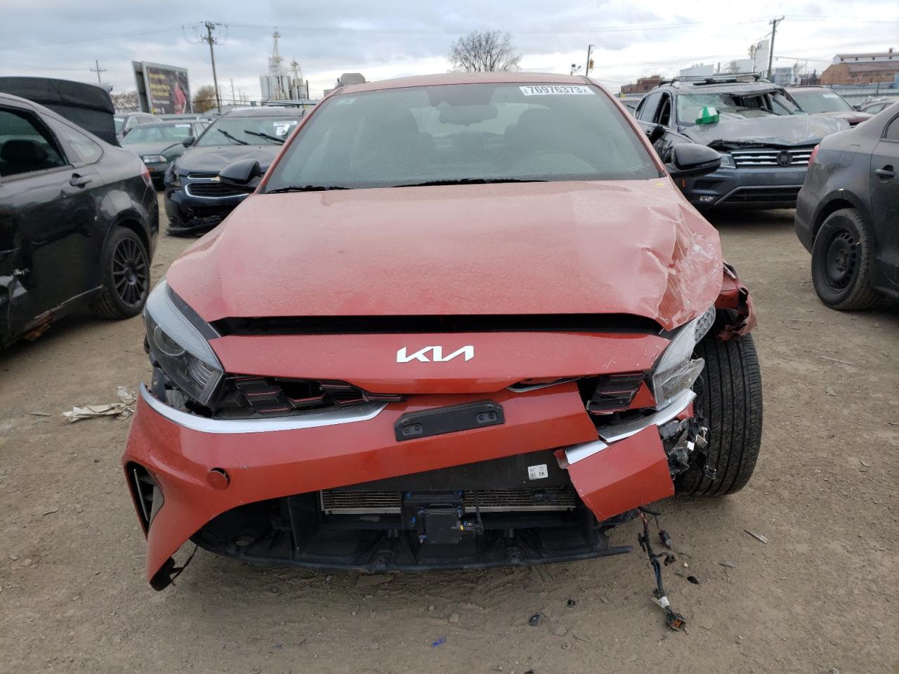 2022 KIA FORTE GT LINE VIN:3KPF54AD5NE487621