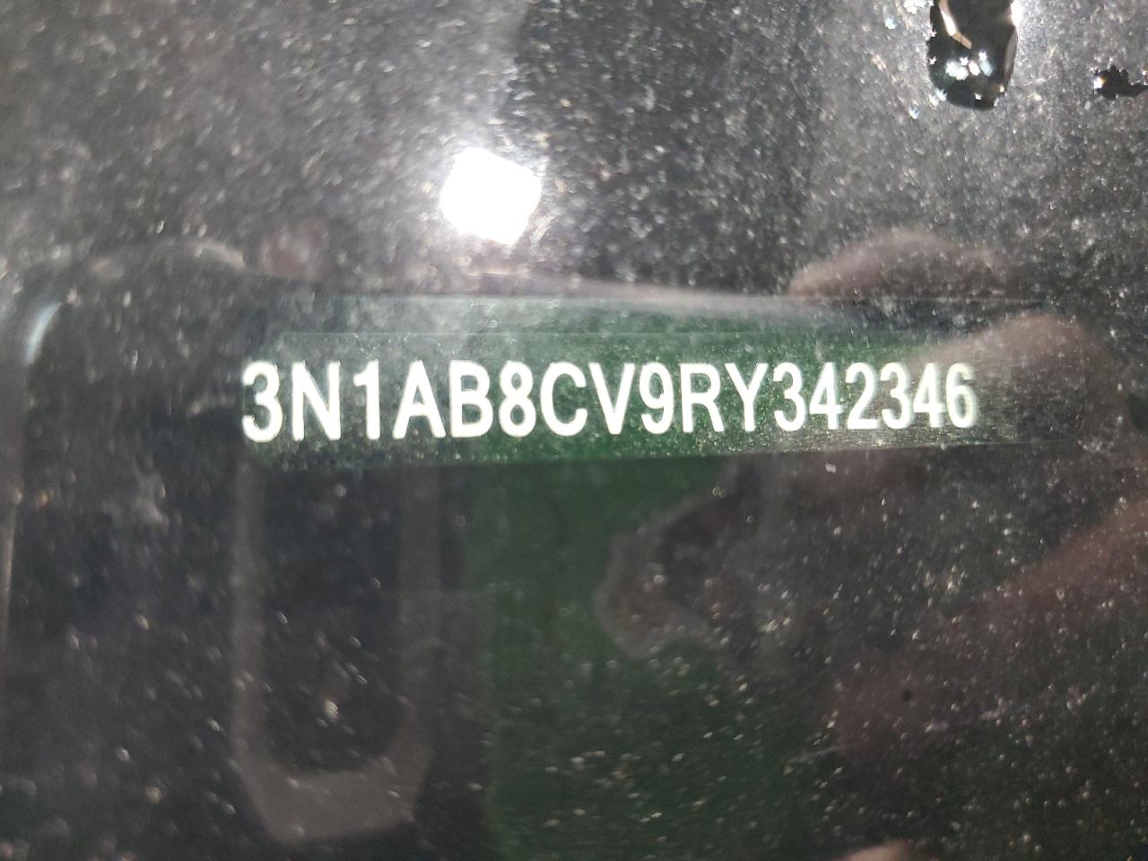 2024 NISSAN SENTRA SV VIN:3N1AB8CV9RY342346