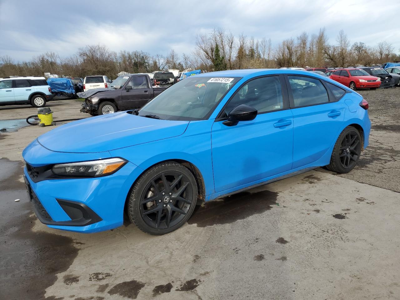 2022 HONDA CIVIC SPORT VIN:JM3KFBCL8H0128448