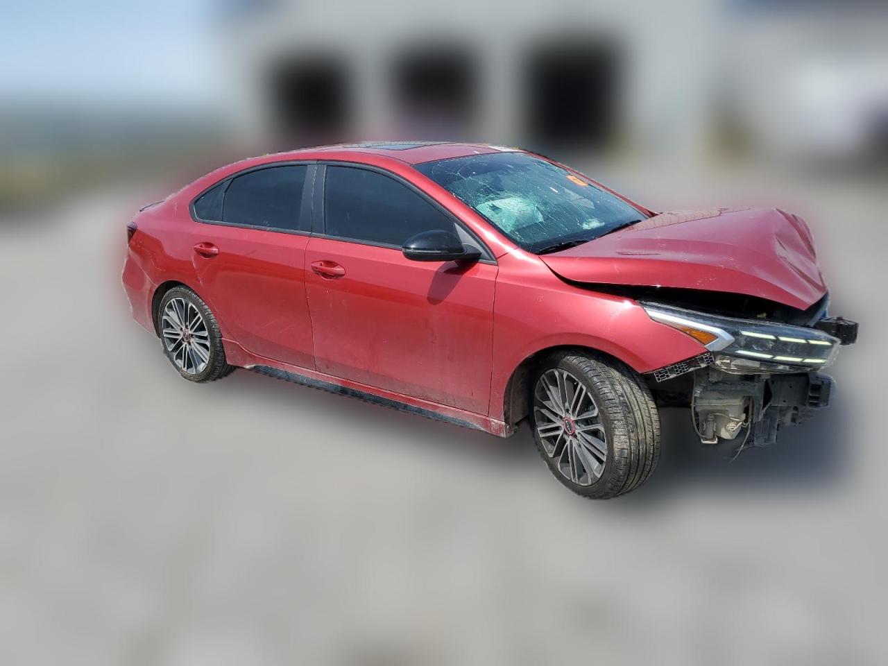 2022 KIA FORTE GT VIN:3KPF44AC6NE428877