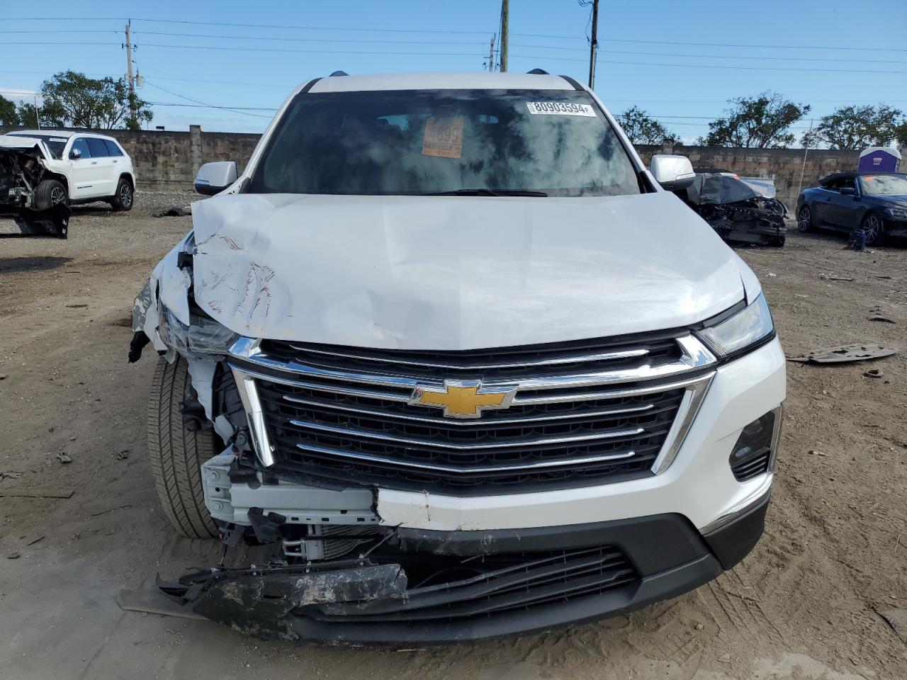 2023 CHEVROLET TRAVERSE LT VIN:1GNERHKW9PJ164077