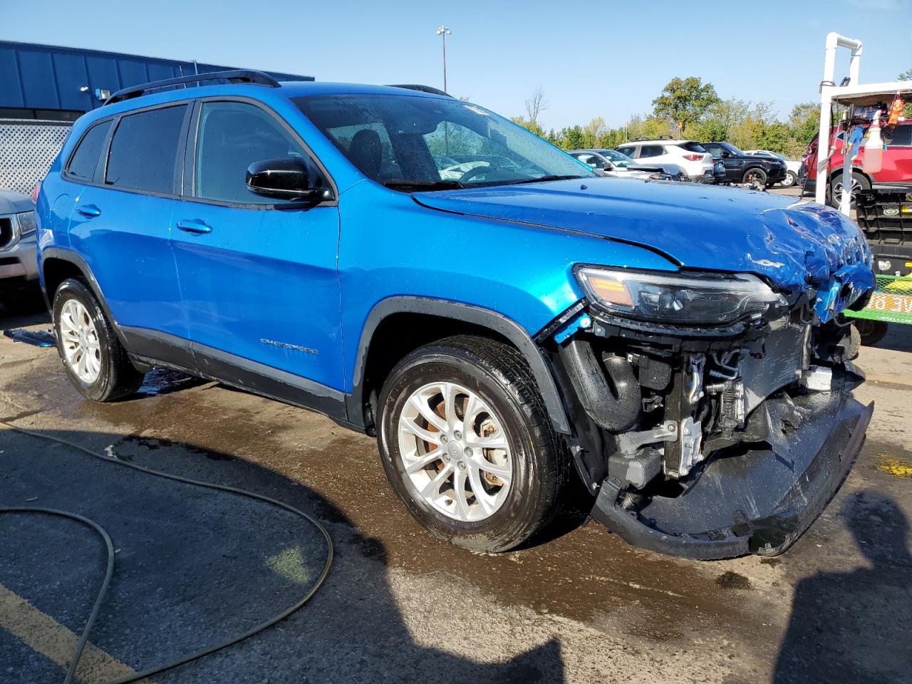 2022 JEEP CHEROKEE LATITUDE LUX VIN:1C4PJMMX4ND542910