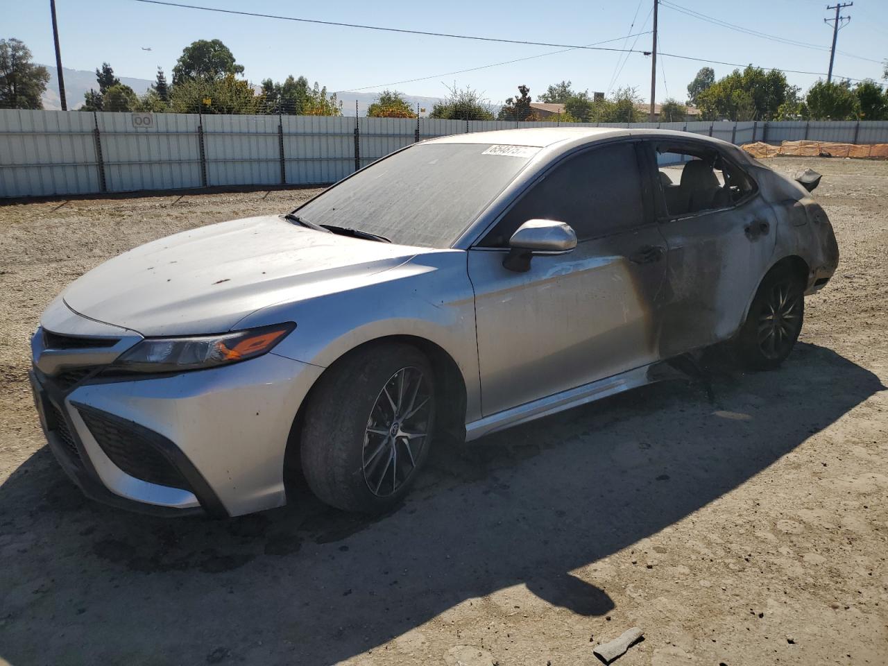 2022 TOYOTA CAMRY SE VIN:4T1G11AK2NU714631