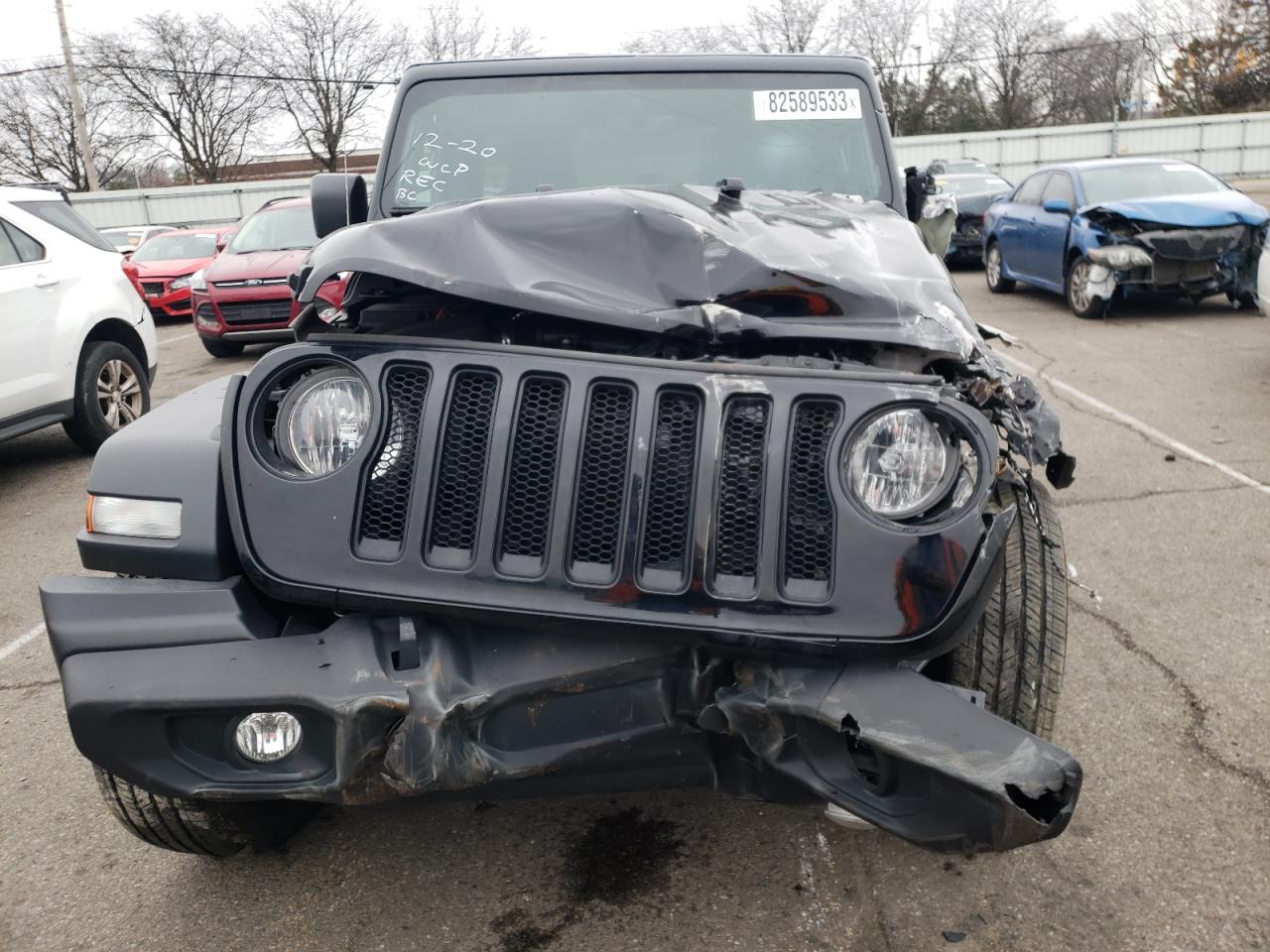 2023 JEEP WRANGLER SPORT VIN:1C4HJXDG2PW534771