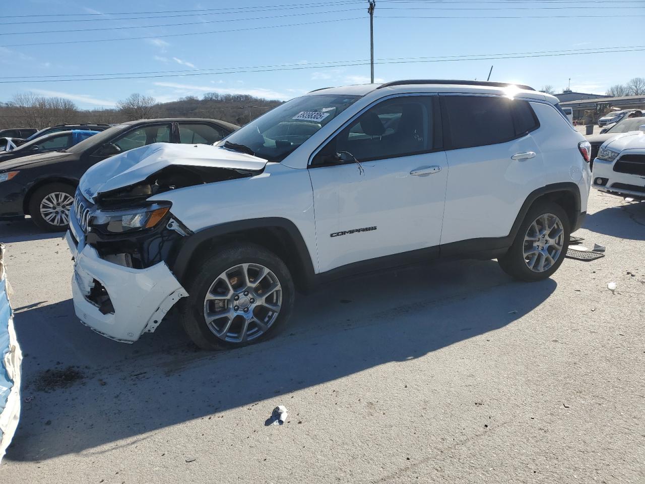 2022 JEEP COMPASS LATITUDE LUX VIN:3C4NJDFB4NT117495