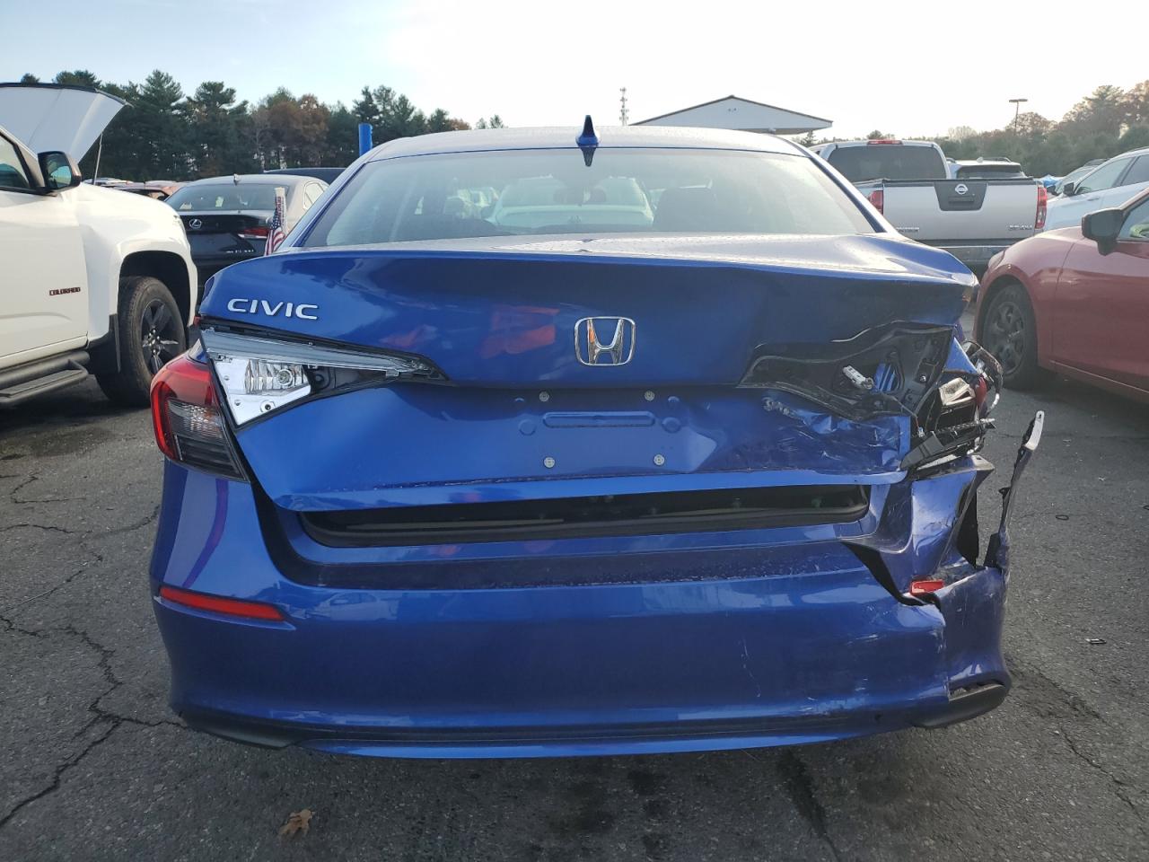2022 HONDA CIVIC LX VIN:2HGFE2F26NH506985