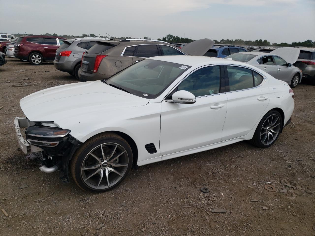 2023 GENESIS G70 BASE VIN:KMTG34TA2PU134417