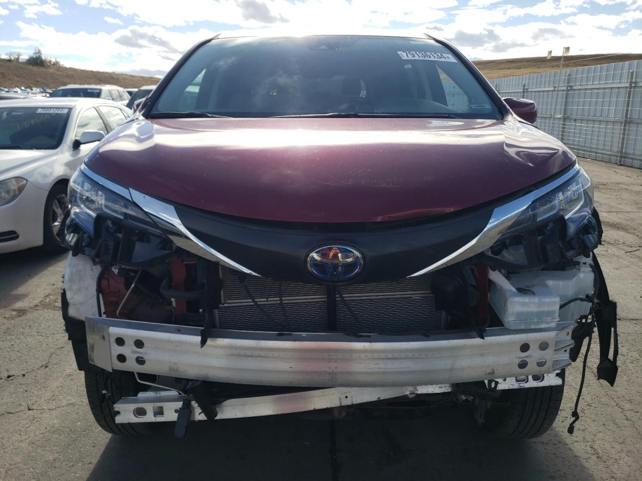 2022 TOYOTA SIENNA LE VIN:5TDKSKFC9NS071380