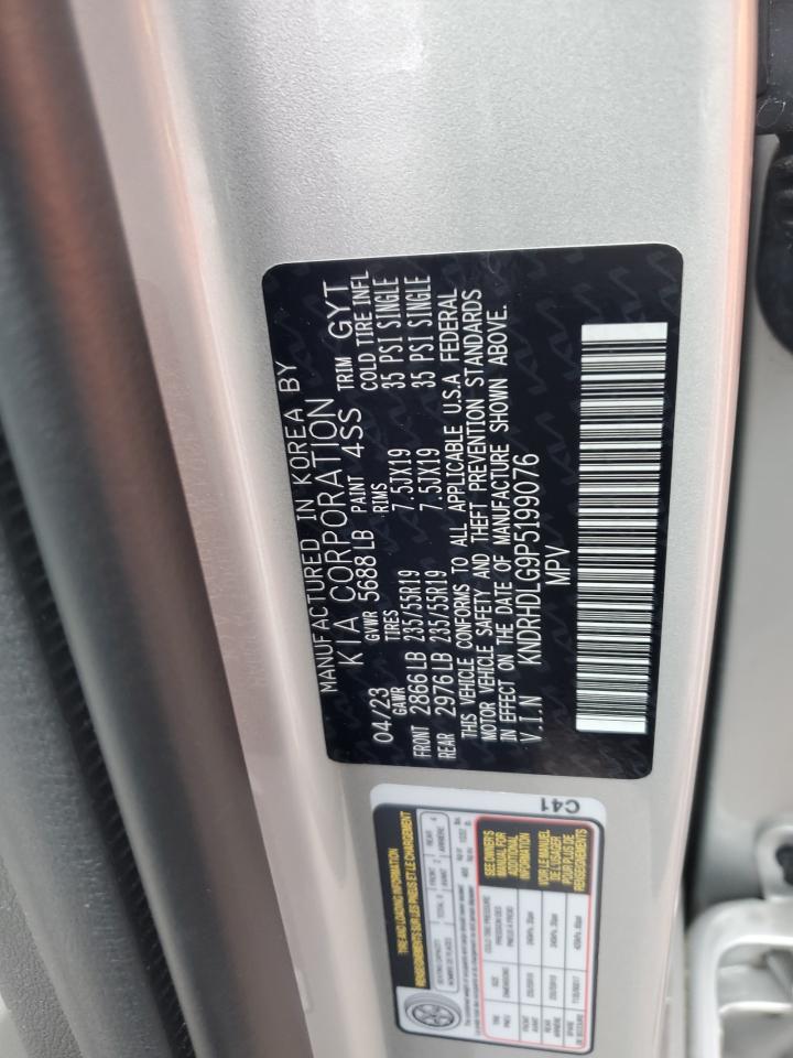 2023 KIA SORENTO EX VIN:KNDRHDLG9P5199076