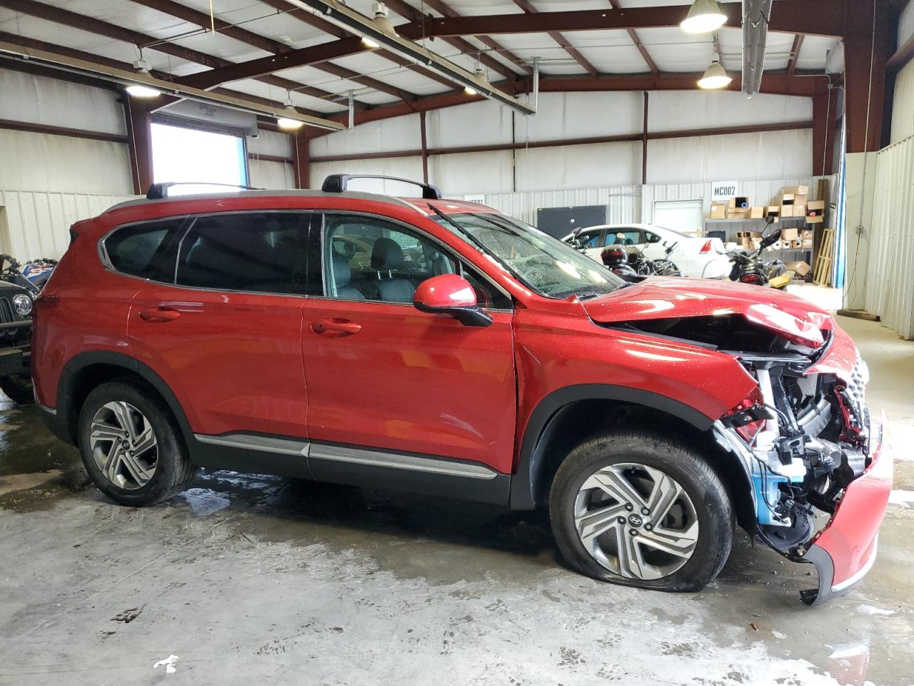 2022 HYUNDAI SANTA FE SEL VIN:5NMS2DAJXNH374205