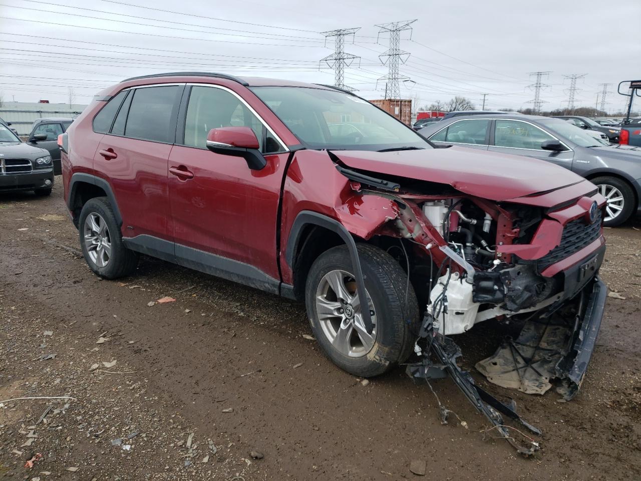 2022 TOYOTA RAV4 LE VIN:JTMMWRFV5ND146532