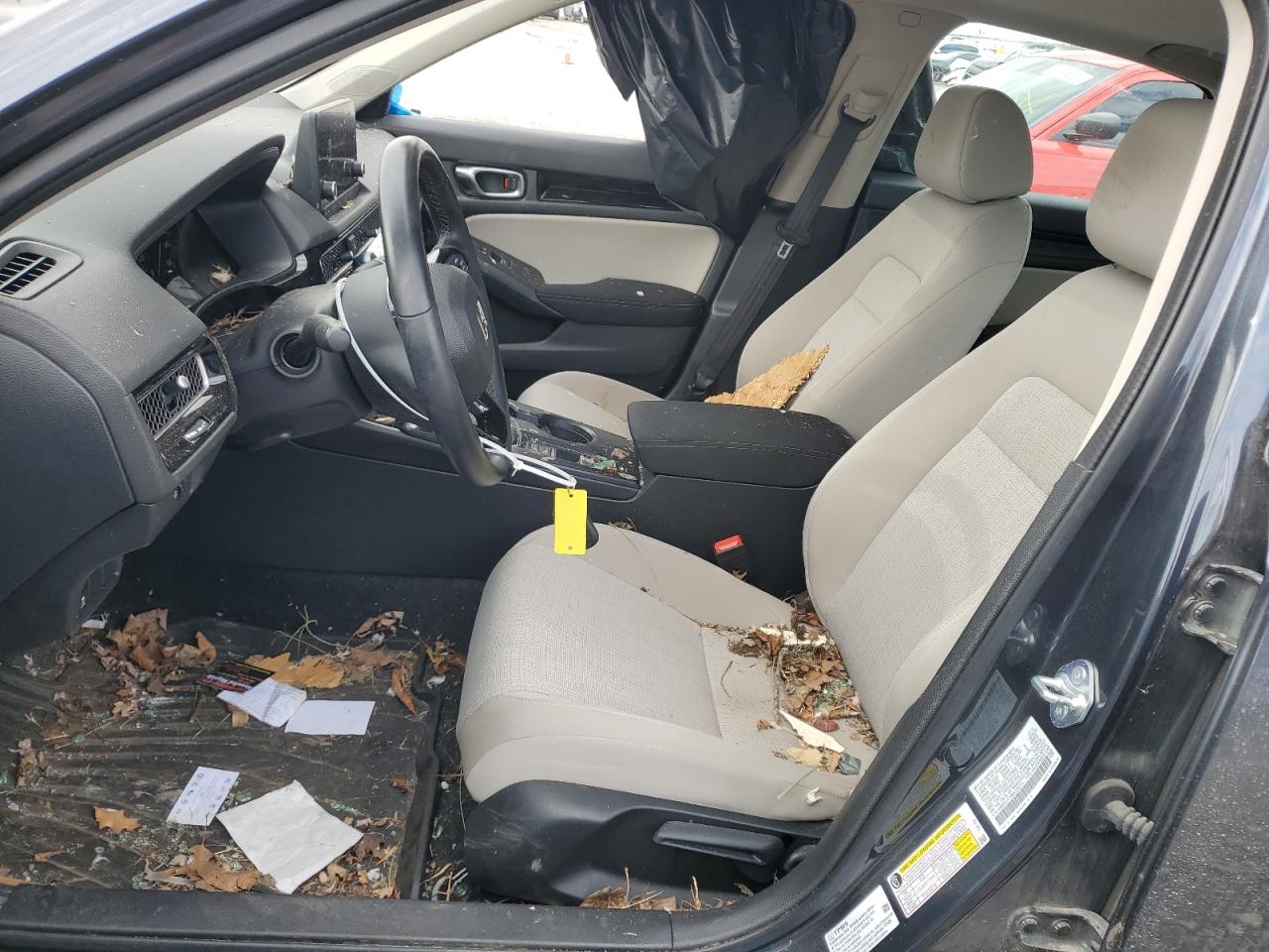2022 HONDA CIVIC EX VIN:2HGFE1F74NH329715