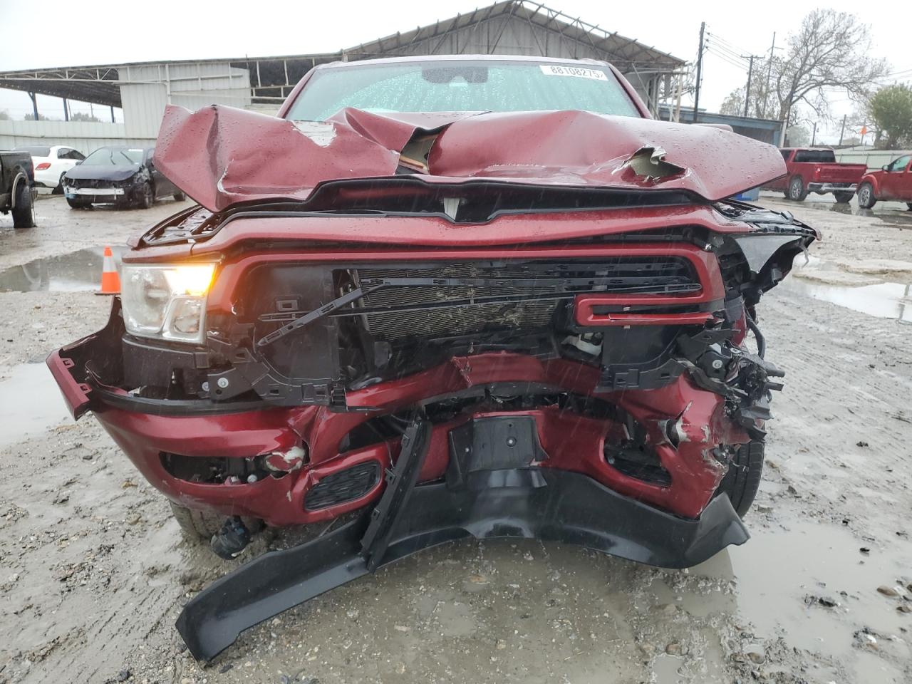 2022 RAM 1500 LARAMIE VIN:1C6SRFJT5NN355435