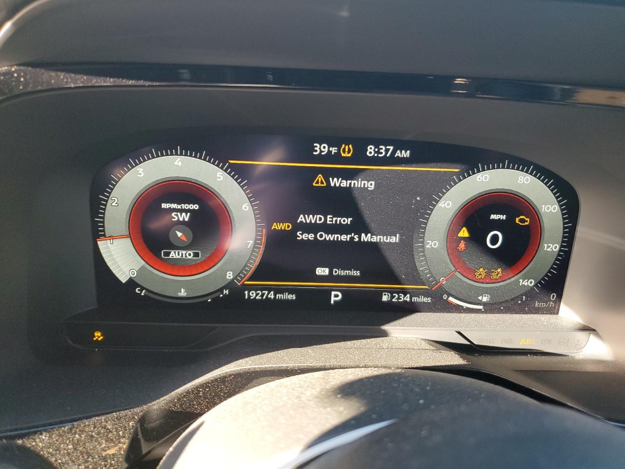 2023 NISSAN PATHFINDER PLATINUM VIN:5N1DR3DJ5PC210660