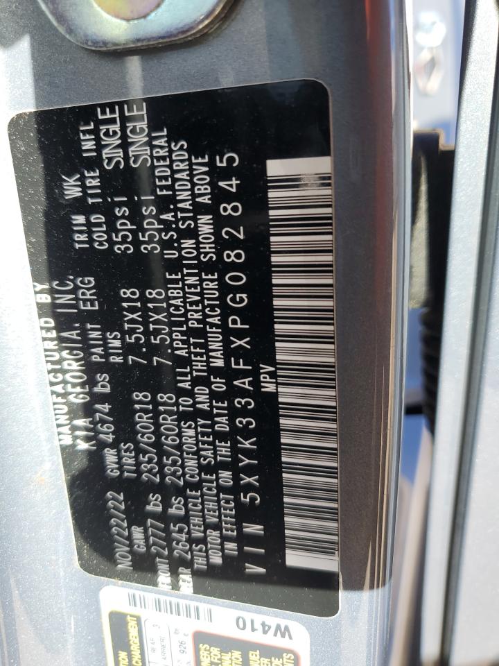 2023 KIA SPORTAGE EX VIN:5XYK33AFXPG082845