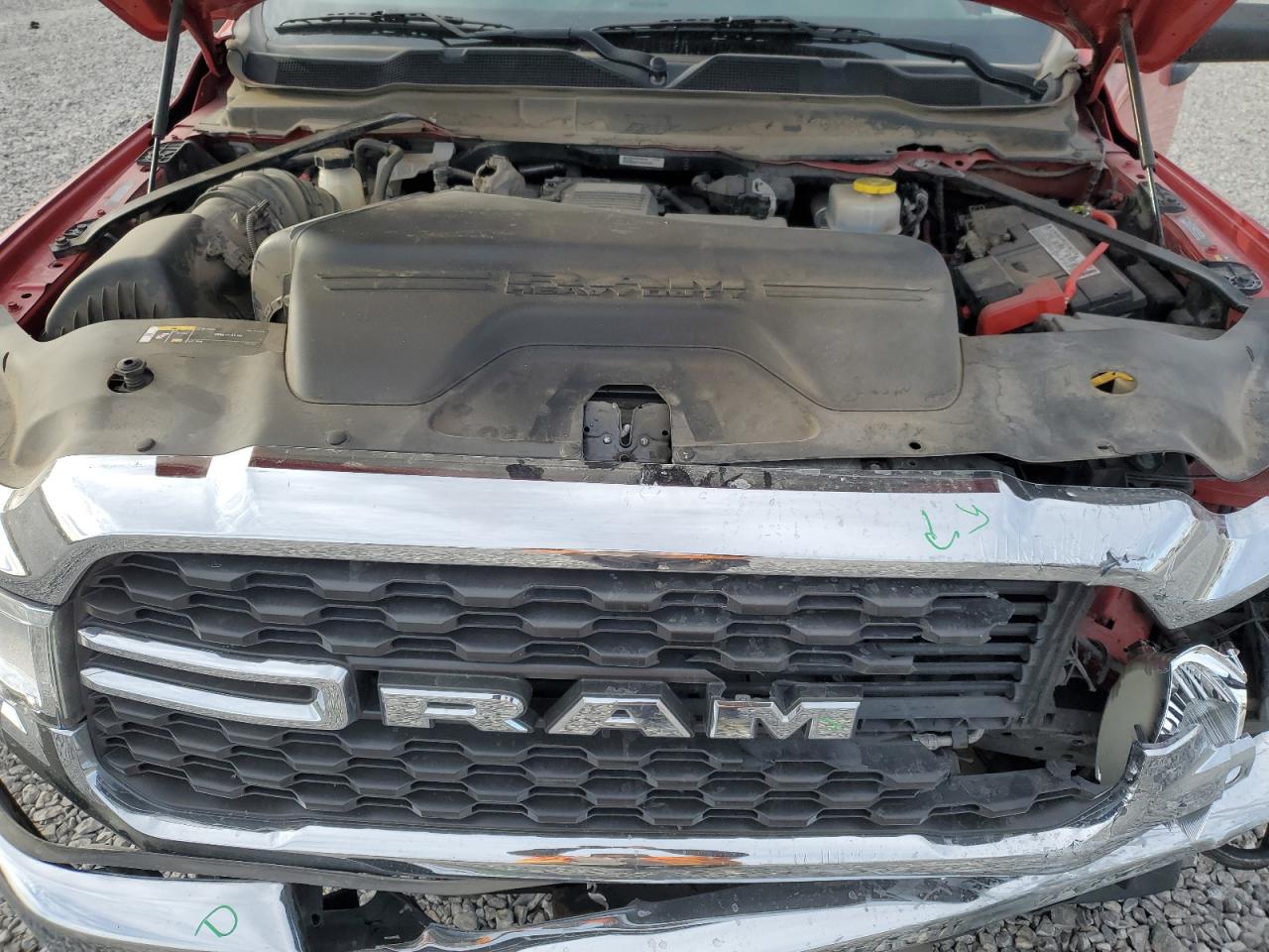 2022 RAM 2500 BIG HORN/LONE STAR VIN:3C6UR5DL9NG340542