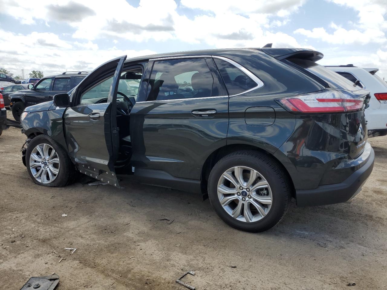 2022 FORD EDGE TITANIUM VIN:2FMPK4K93NBA07358