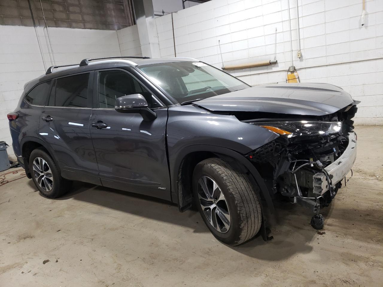 2023 TOYOTA HIGHLANDER HYBRID XLE VIN:5TDKBRCH6PS115783