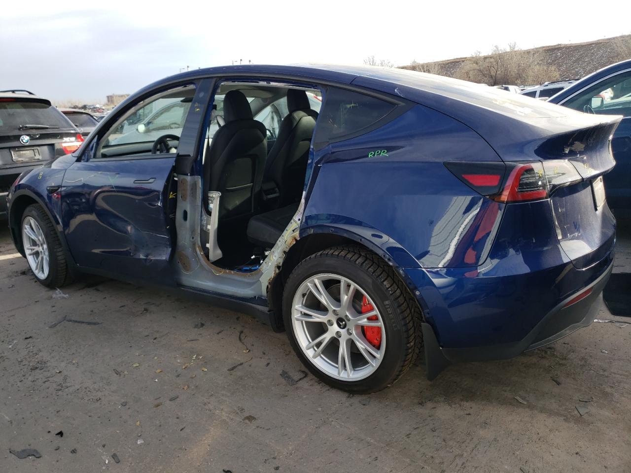 2022 TESLA MODEL Y  VIN:7SAYGDEE3NF449632