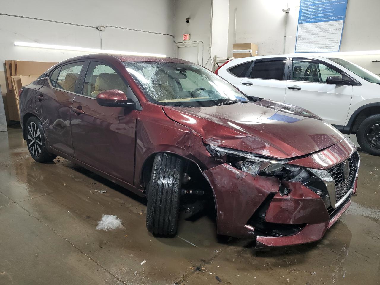 2022 NISSAN SENTRA SV VIN:3N1AB8CV7NY295053