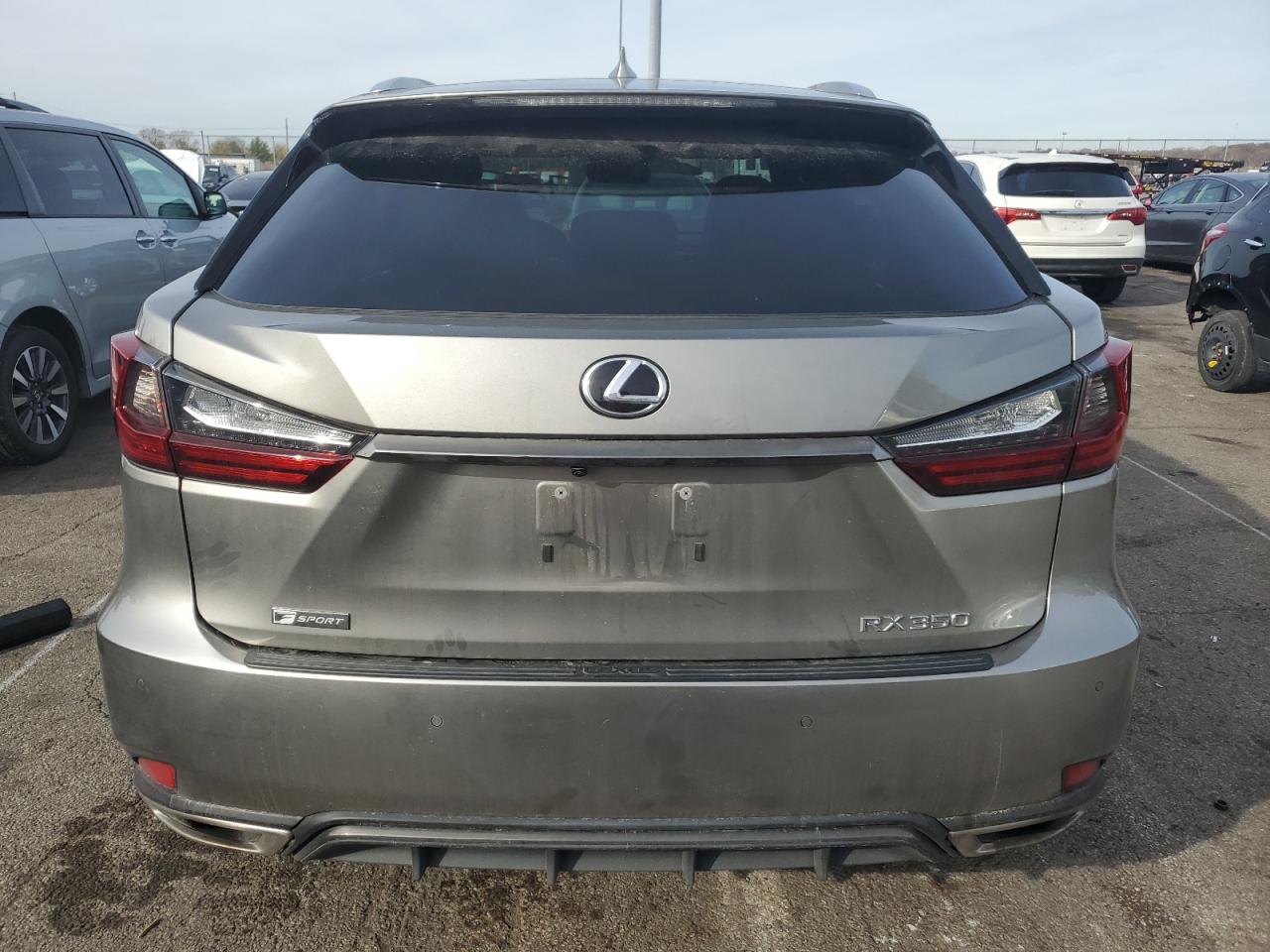 2022 LEXUS RX 350 F SPORT VIN:2T2SZMDA9NC351331