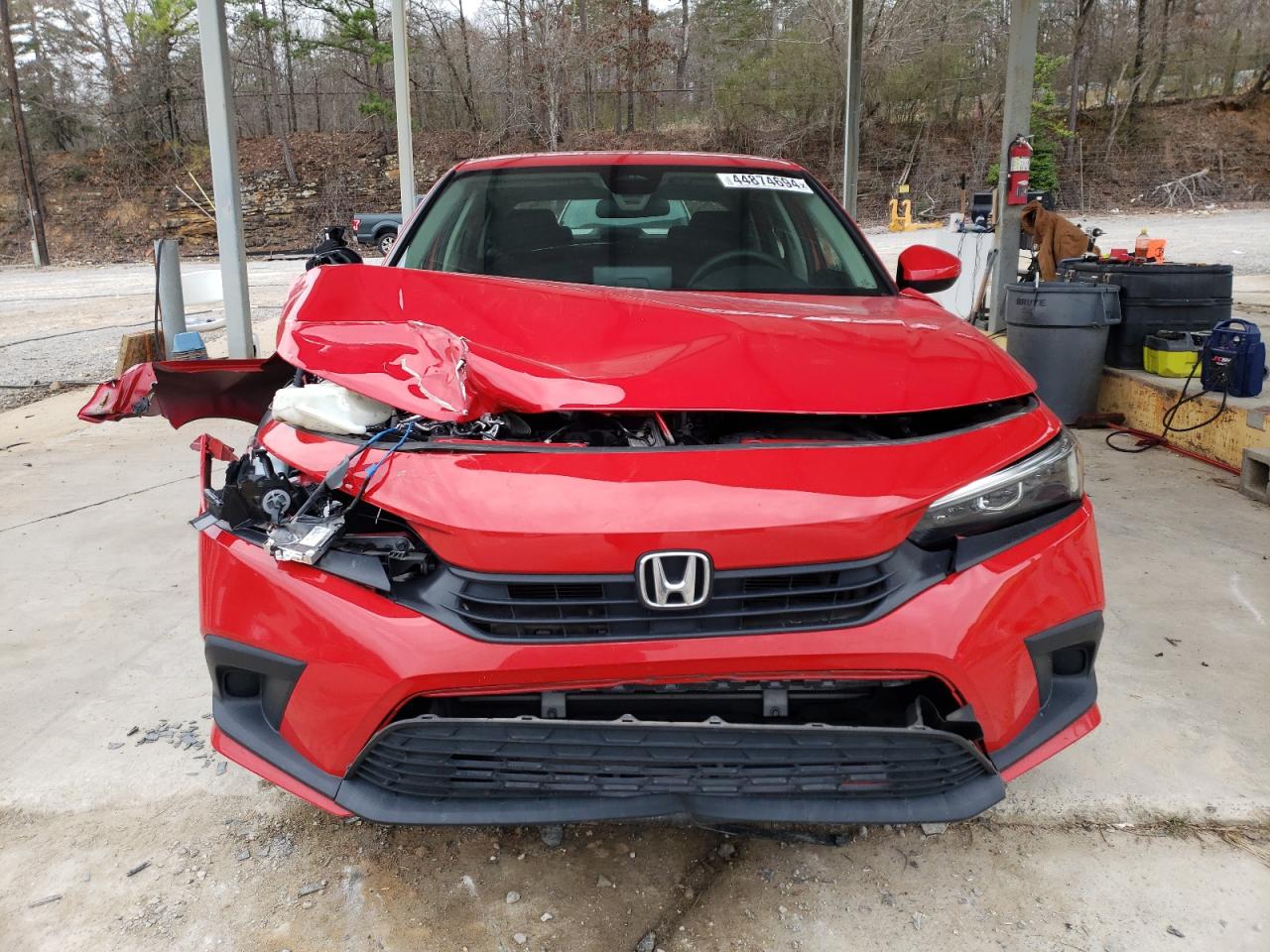 2022 HONDA CIVIC LX VIN:2HGFE2F29NH510755