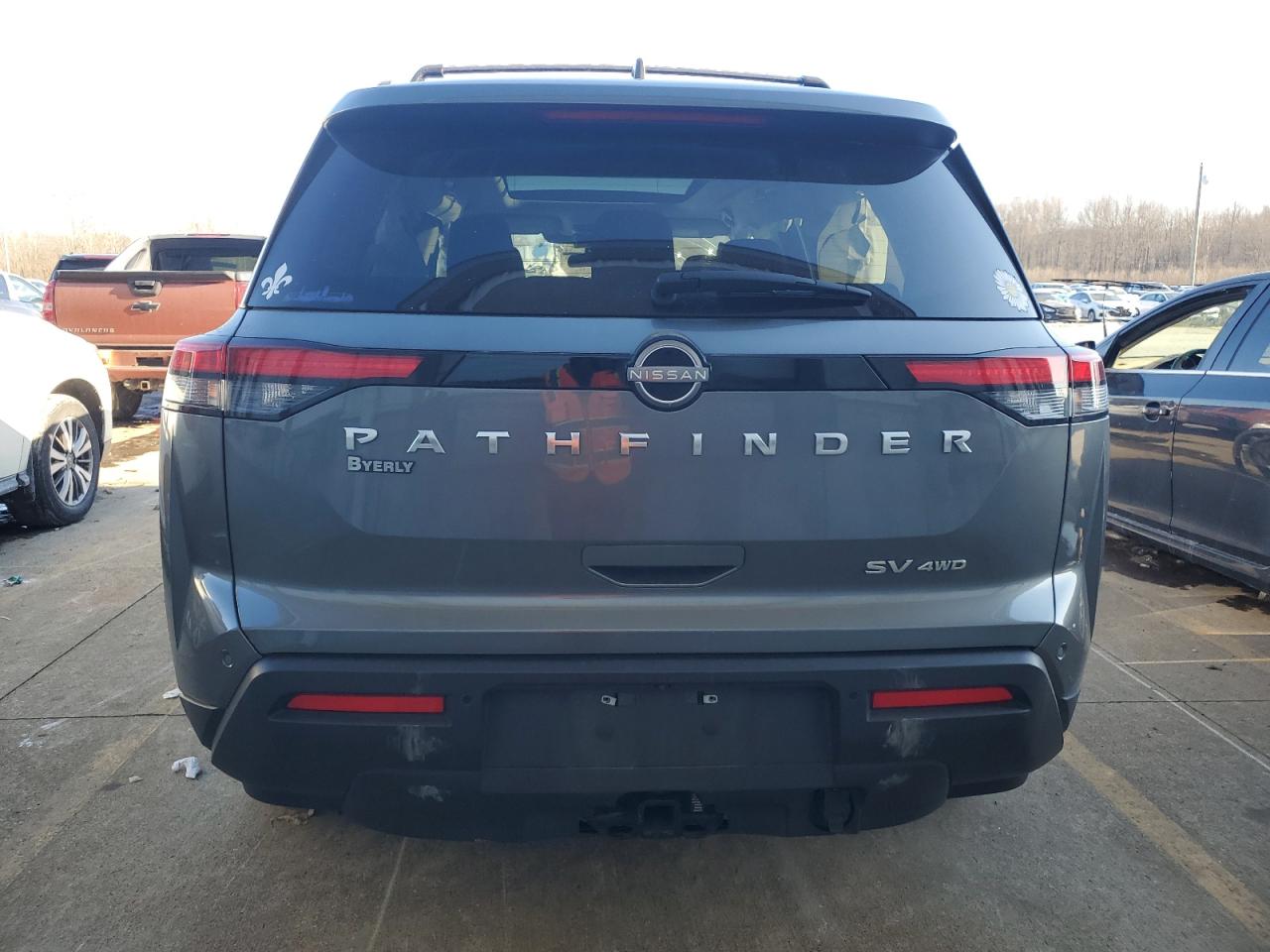 2022 NISSAN PATHFINDER SV VIN:5N1DR3BD6NC238428