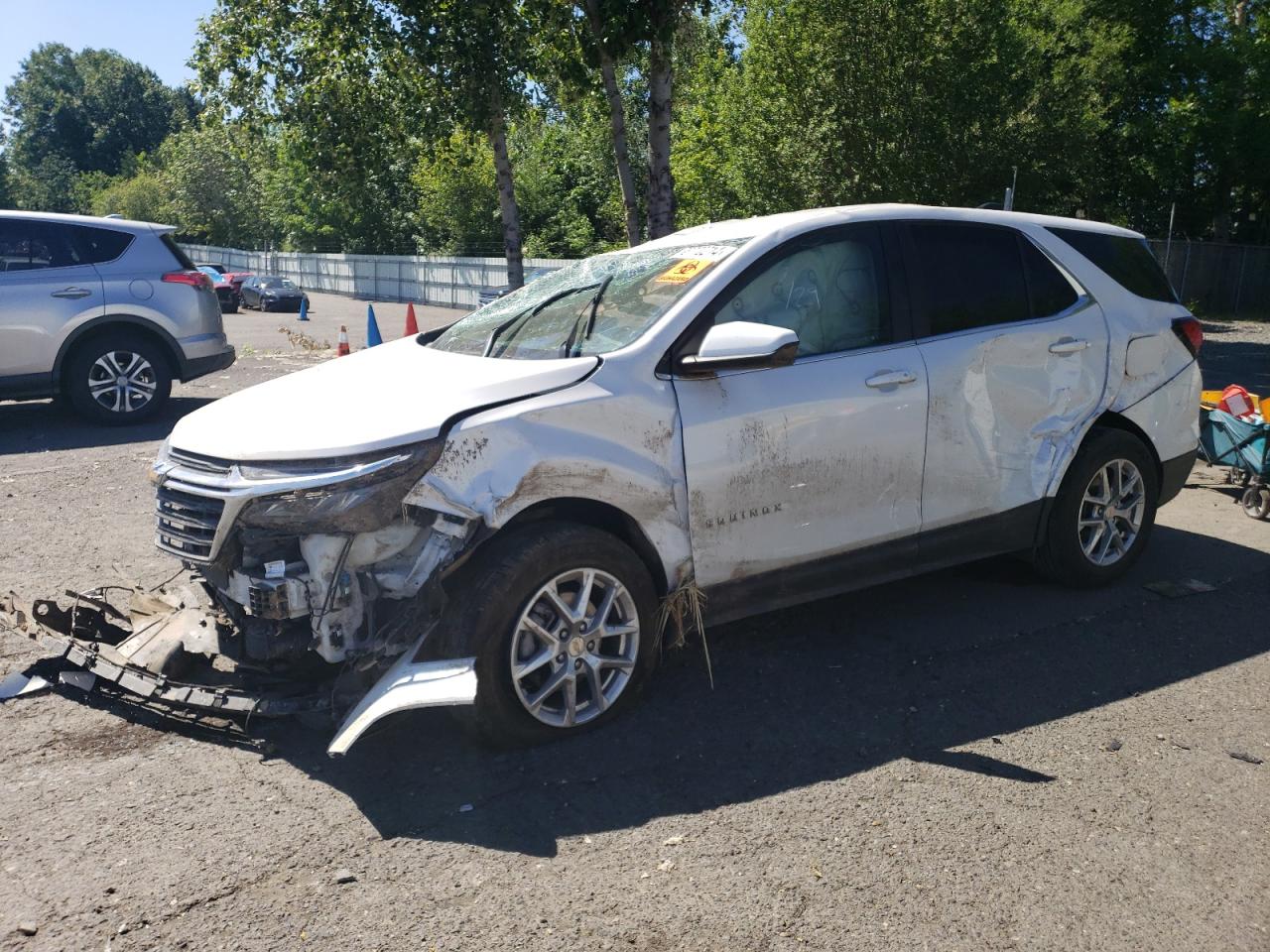 2022 CHEVROLET EQUINOX LT VIN:3GNAXUEV0NL203175