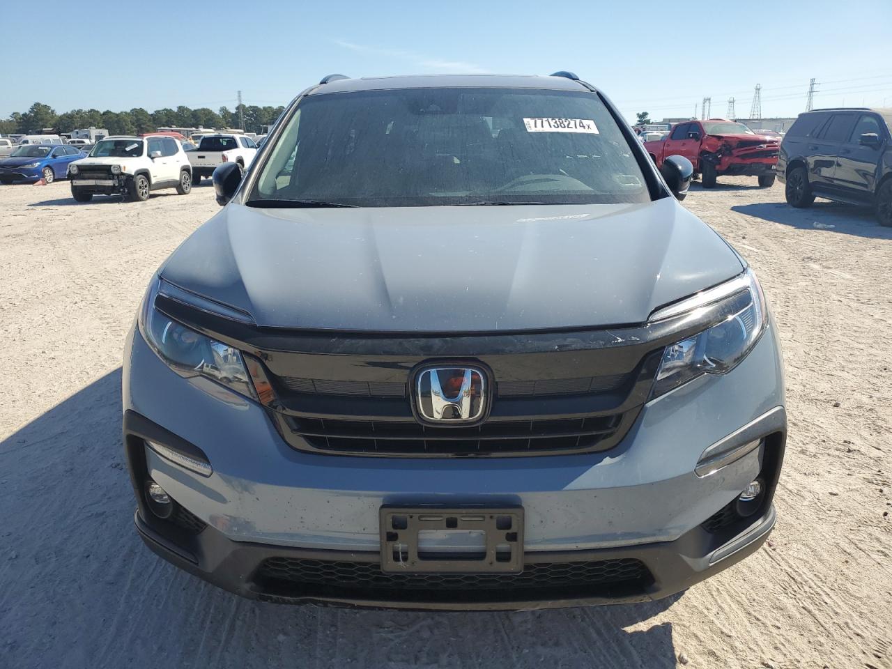 2022 HONDA PILOT TRAILSPORT VIN:5FNYF6H80NB053532