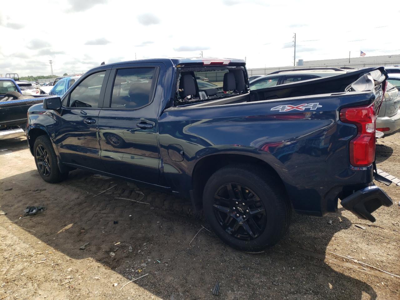 2022 CHEVROLET SILVERADO K1500 RST VIN:1GCUDEET8NZ558753