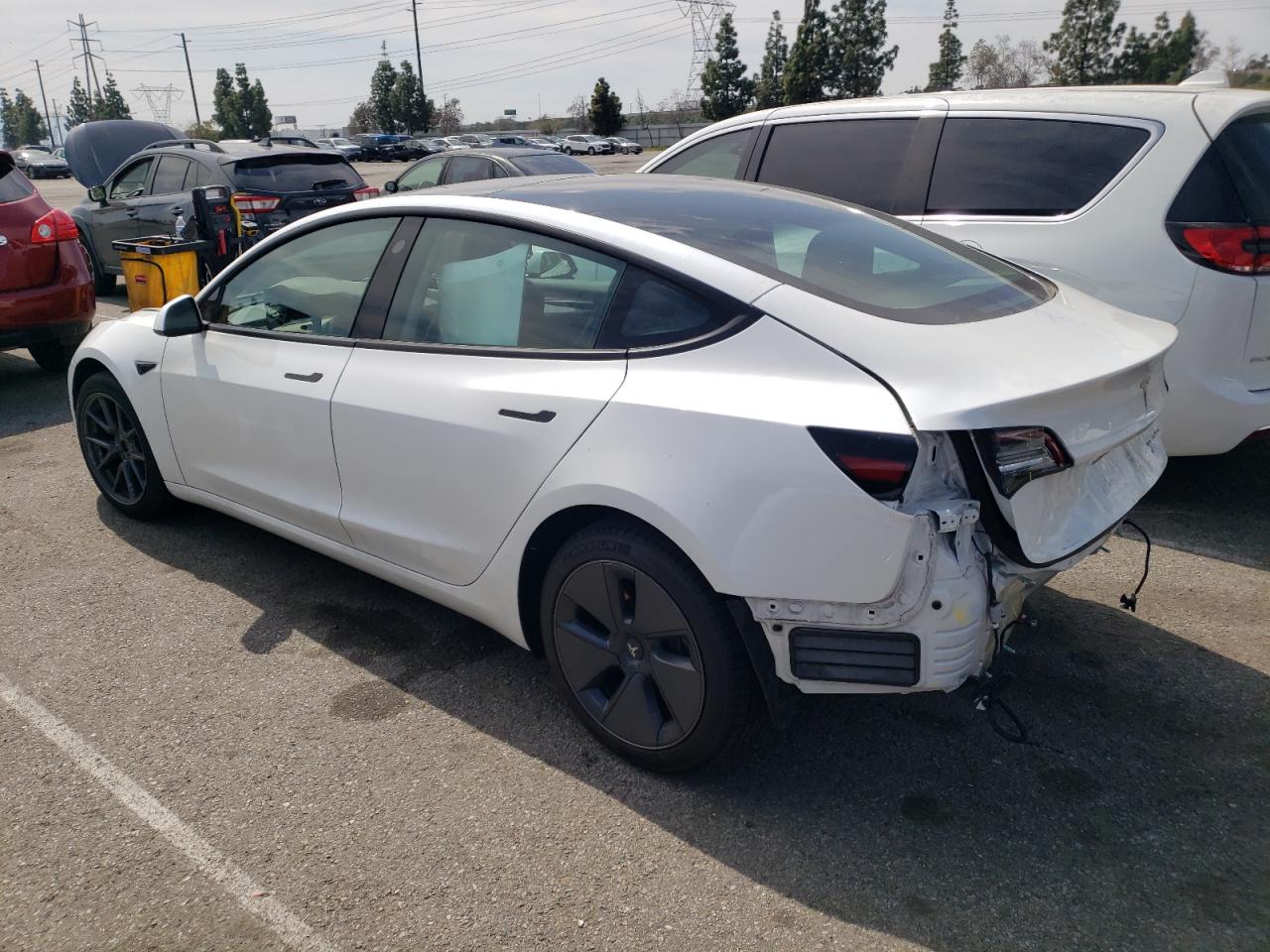 2022 TESLA MODEL 3  VIN:5YJ3E1EB5NF319577