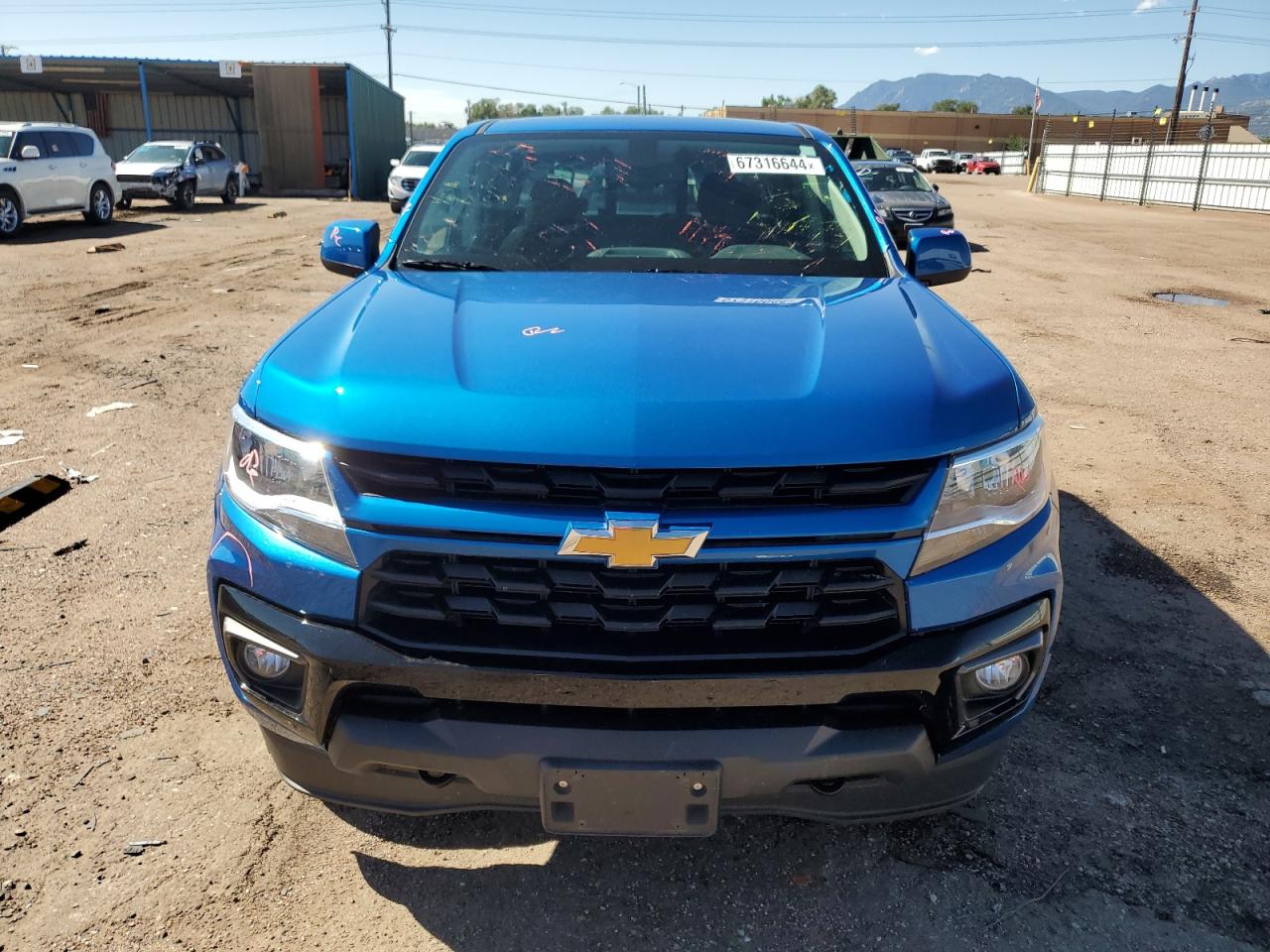 2022 CHEVROLET COLORADO LT VIN:1GCGTCEN1N1284204