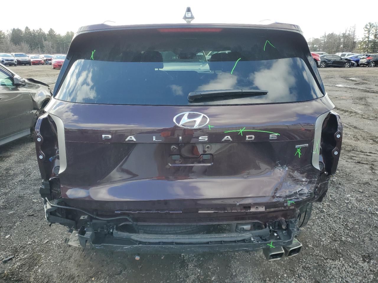 2024 HYUNDAI PALISADE SEL PREMIUM VIN:KM8R4DGE5RU795391