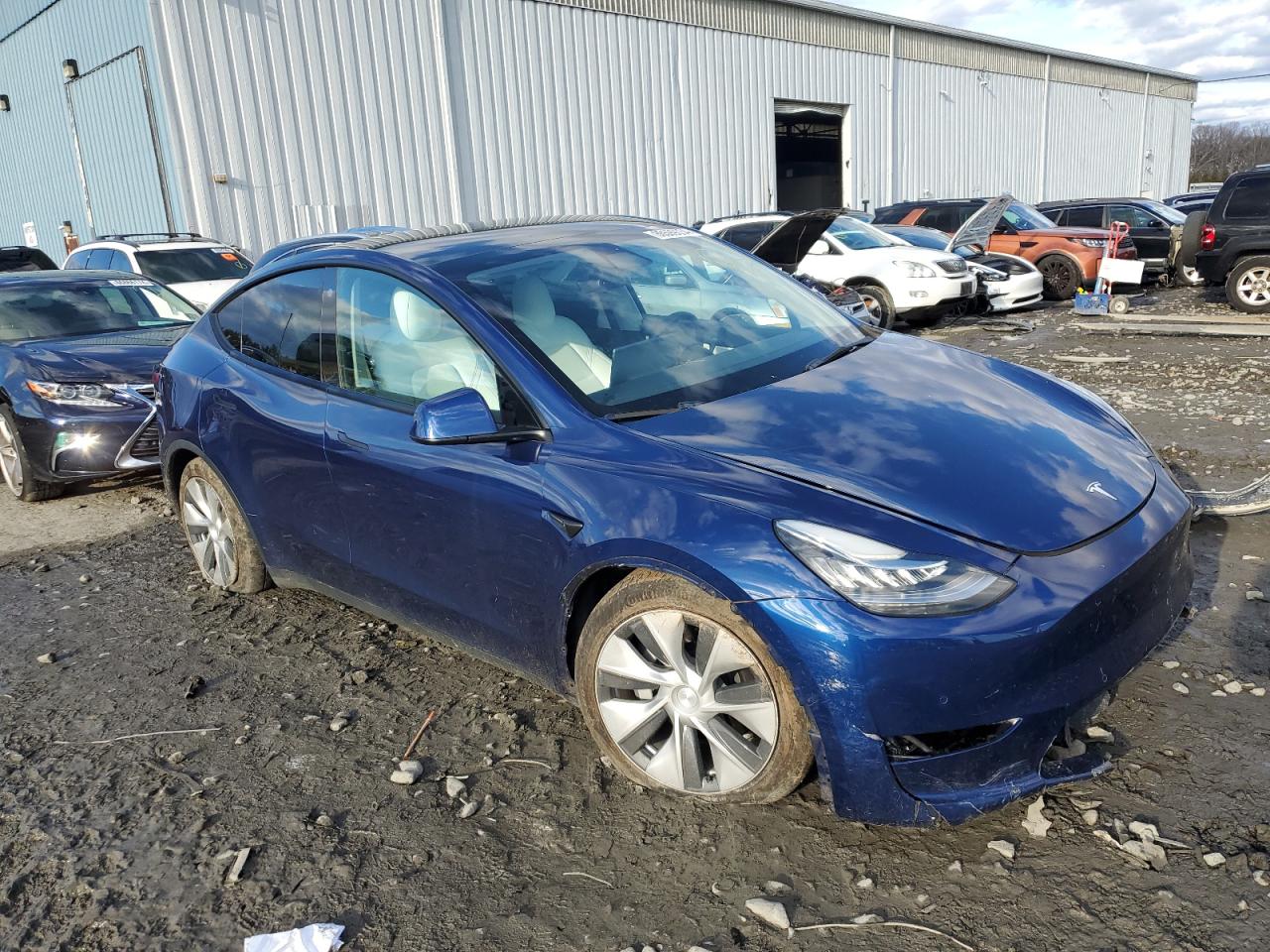 2022 TESLA MODEL Y  VIN:7SAYGDEE1NF438418
