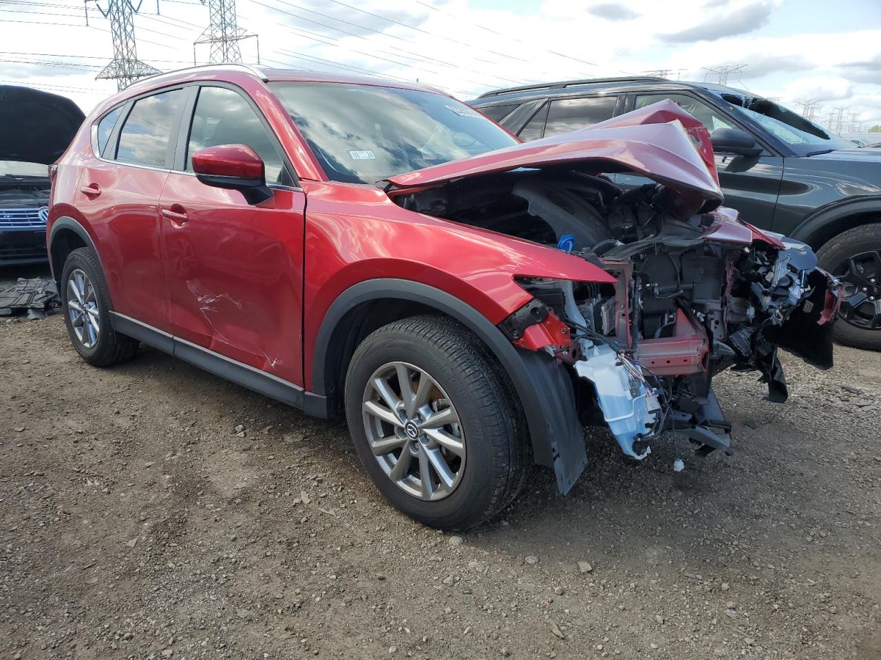 2022 MAZDA CX-5 PREFERRED VIN:JM3KFBCM6N1568831