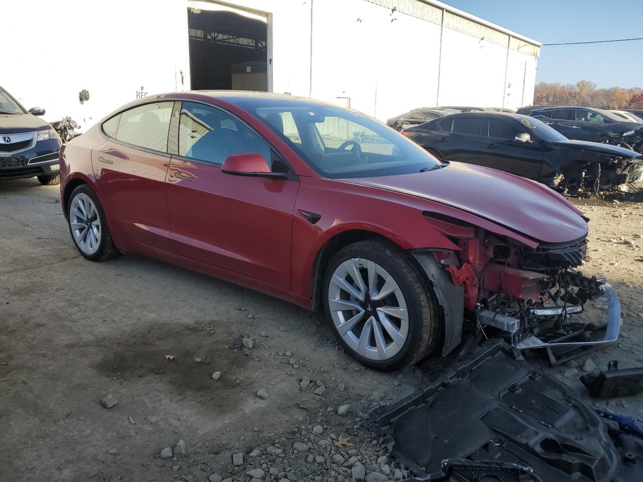 2022 TESLA MODEL 3  VIN:5YJ3E1EA8NF348997