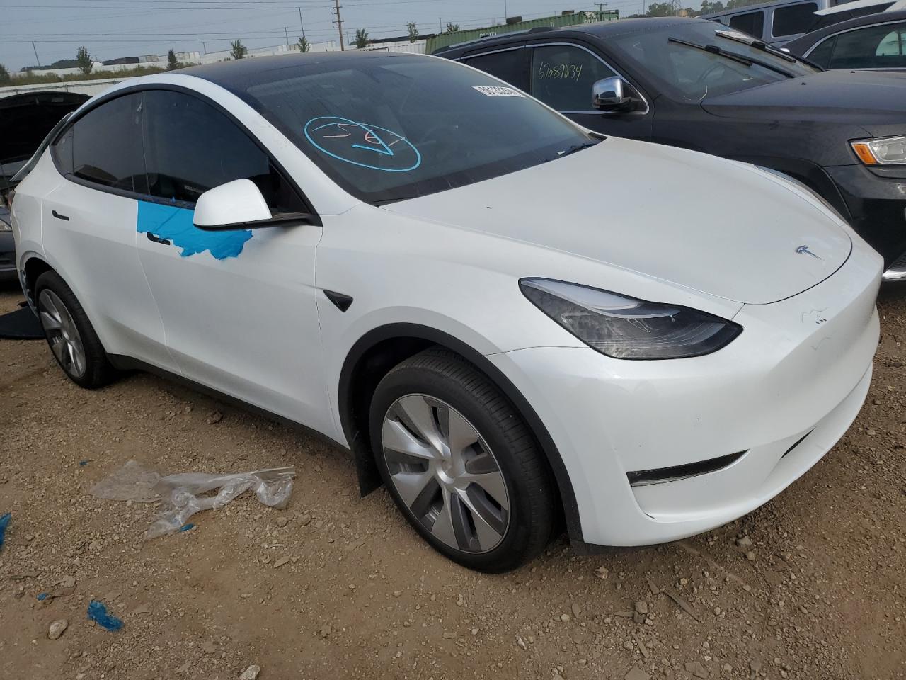 2024 TESLA MODEL Y  VIN:7SAYGDEE0RA268667