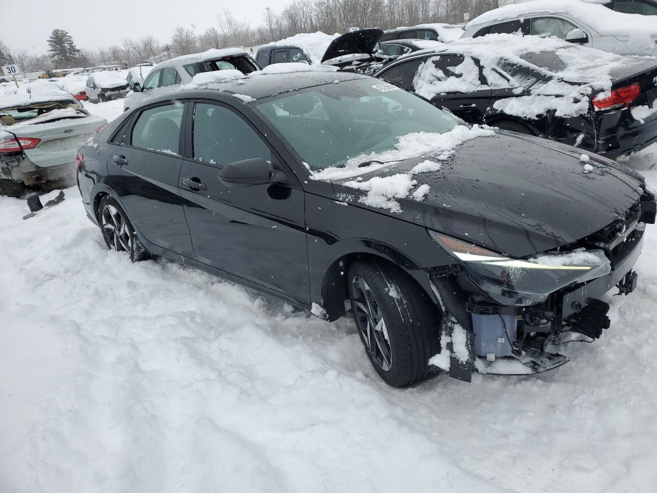 2023 HYUNDAI ELANTRA SEL VIN:KMHLS4AG4PU404833