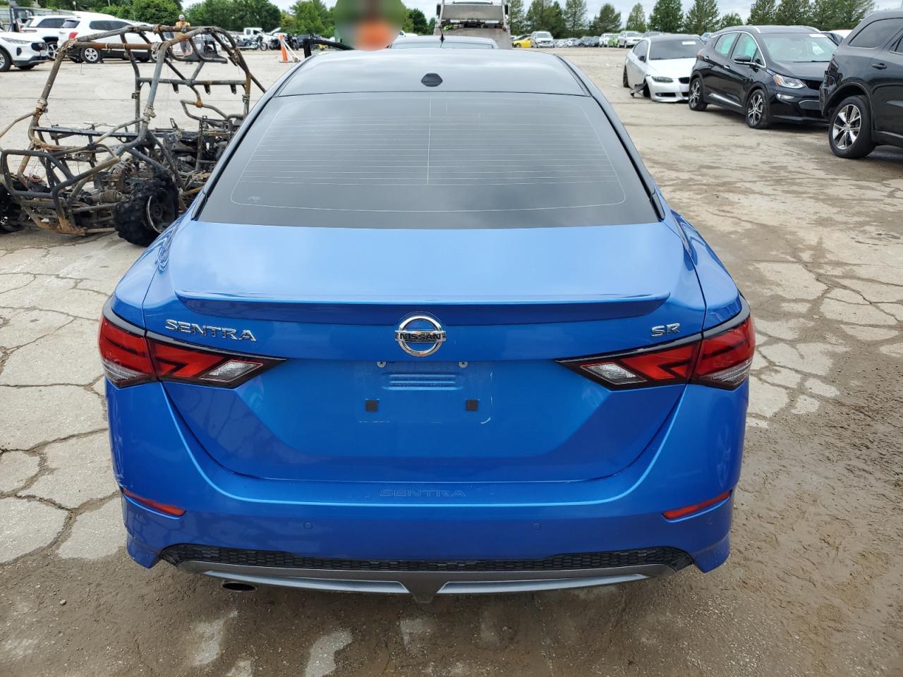 2022 NISSAN SENTRA SR VIN:3N1AB8DV5NY299519