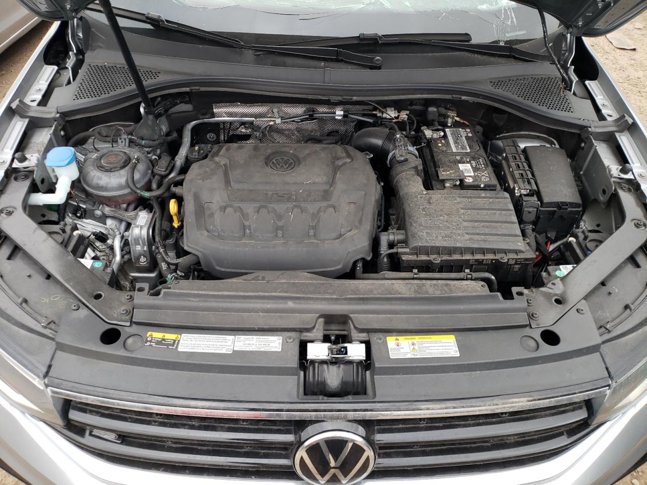 2022 VOLKSWAGEN TIGUAN SE R-LINE BLACK VIN:3VV8B7AX4NM003264