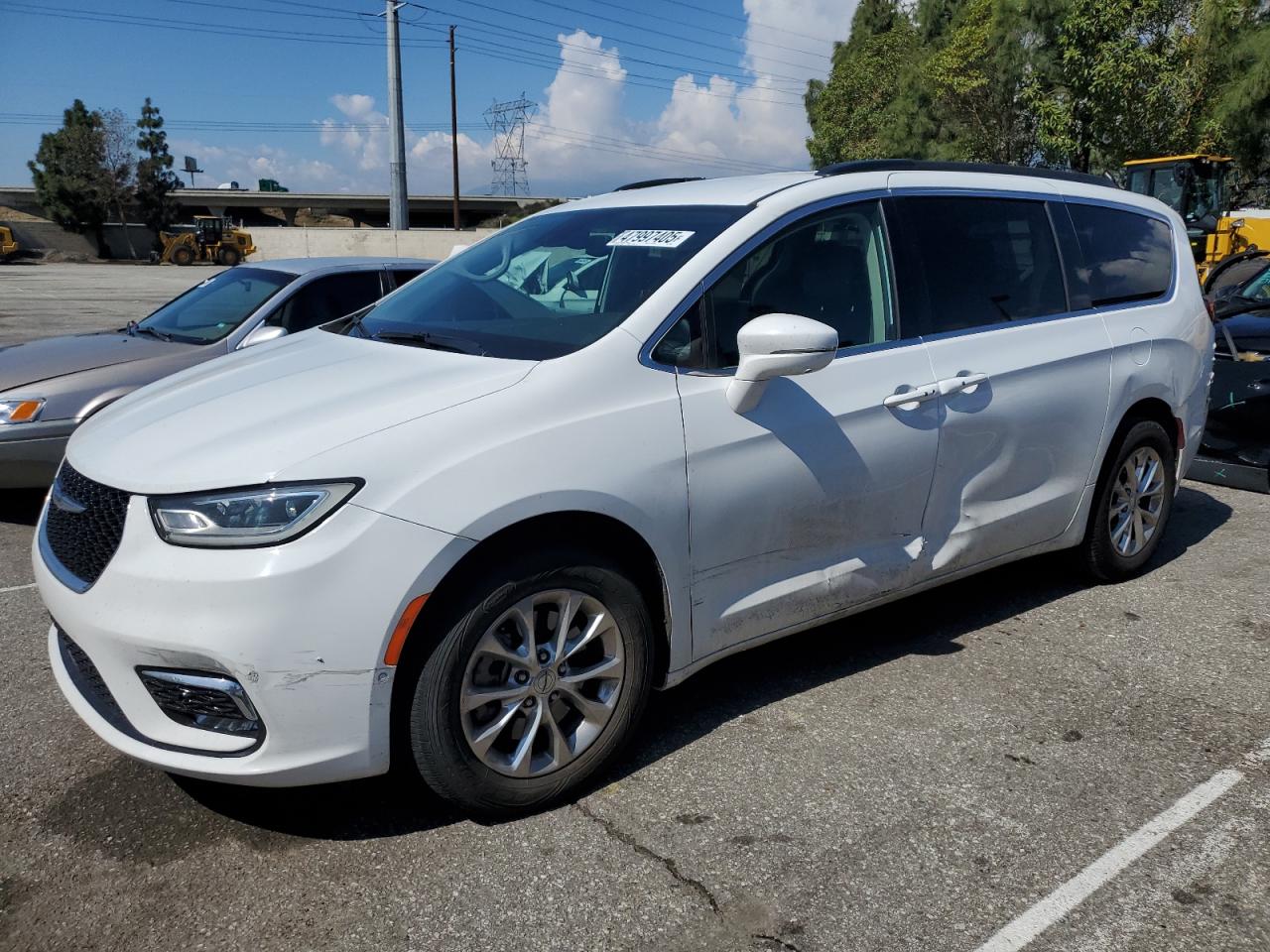 2022 CHRYSLER PACIFICA TOURING L VIN:2C4RC3BG5NR164626