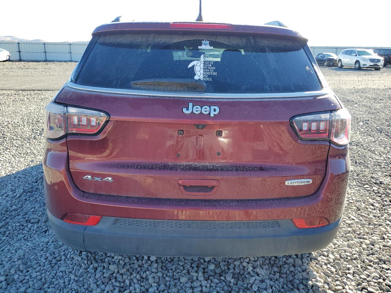 2022 JEEP COMPASS LATITUDE LUX VIN:3C4NJDFB6NT219235