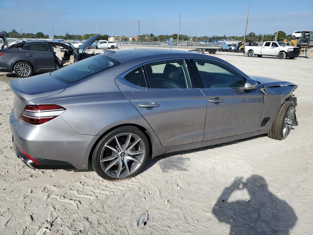 2022 GENESIS G70 BASE VIN:KMTG34TA3NU101875
