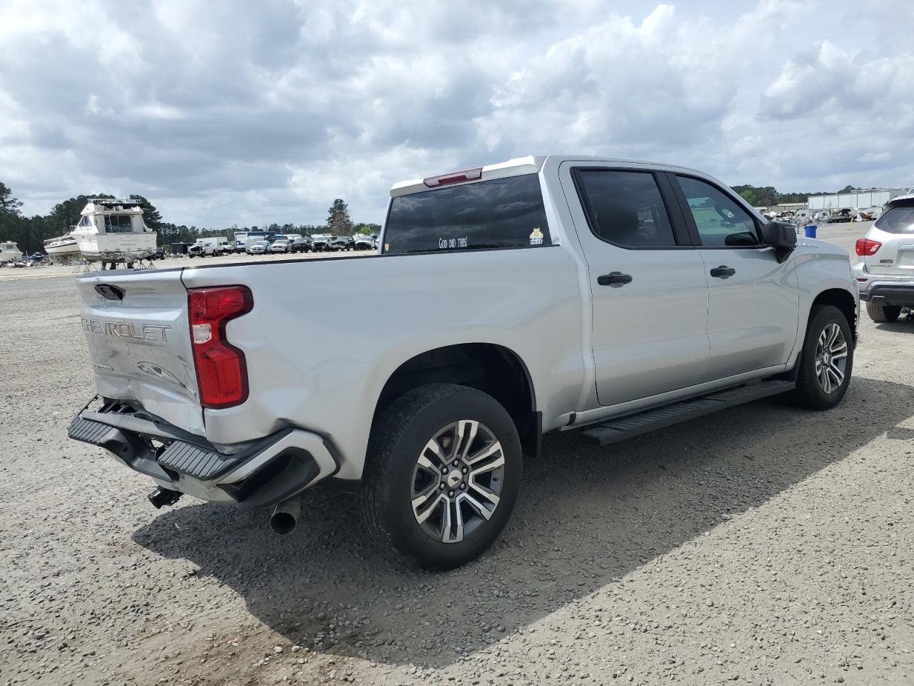 2022 CHEVROLET SILVERADO LTD C1500 CUSTOM VIN:1GCPWBEK7NZ231791